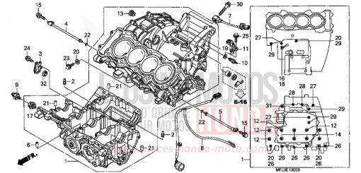 CARTER MOTEUR CBR600RRA de 2010